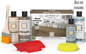 Tabletop Wood'n Finish Kit - Weathered Wood