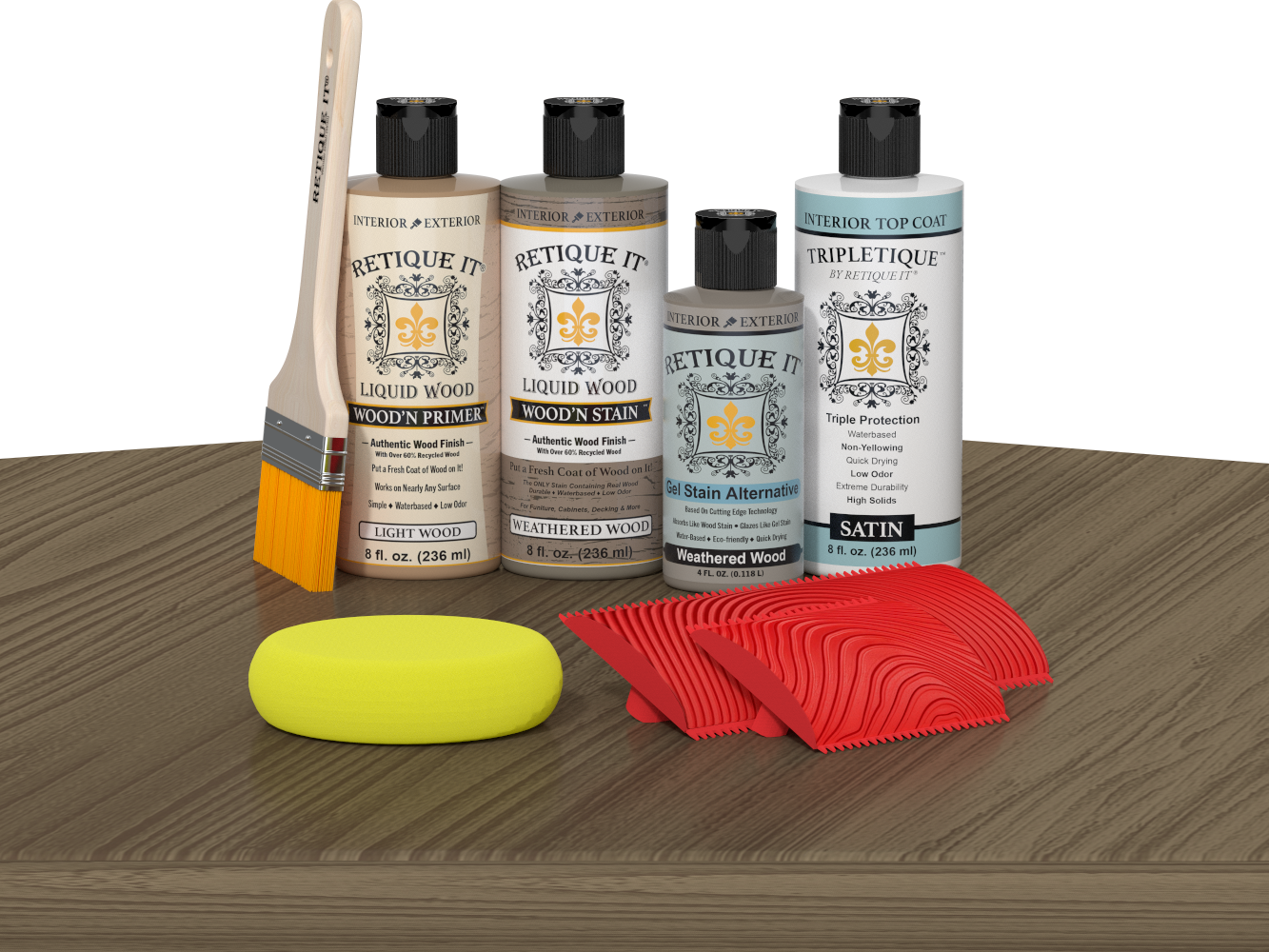 Multi-purpose Wood'n Kit - Weathered Wood - Interior Top Coat