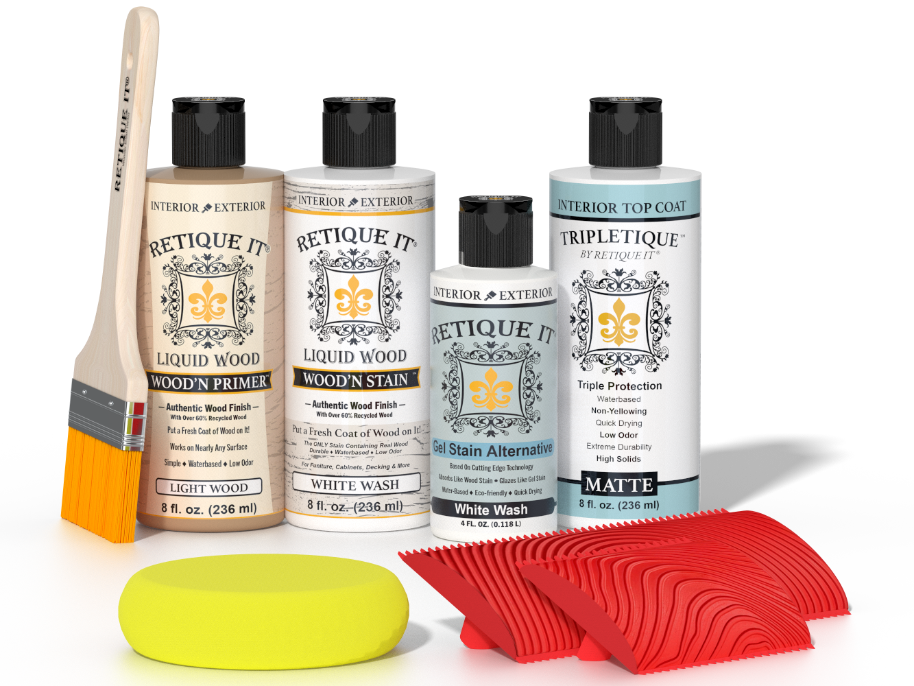 Tabletop Wood'n Finish Kit - White Wash