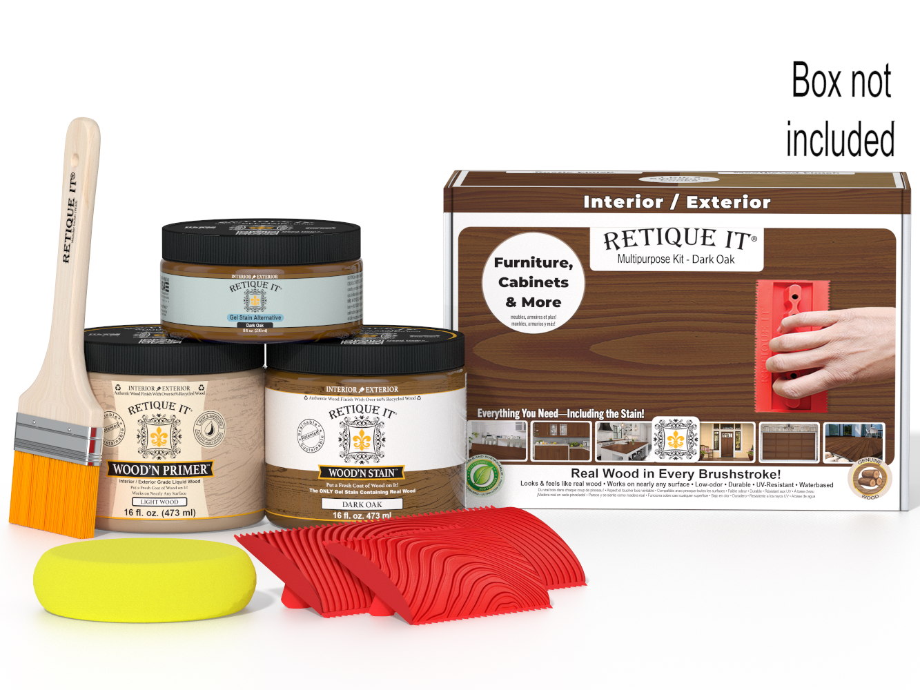 Multi-purpose Wood'n Kit (Med) - Dark Oak