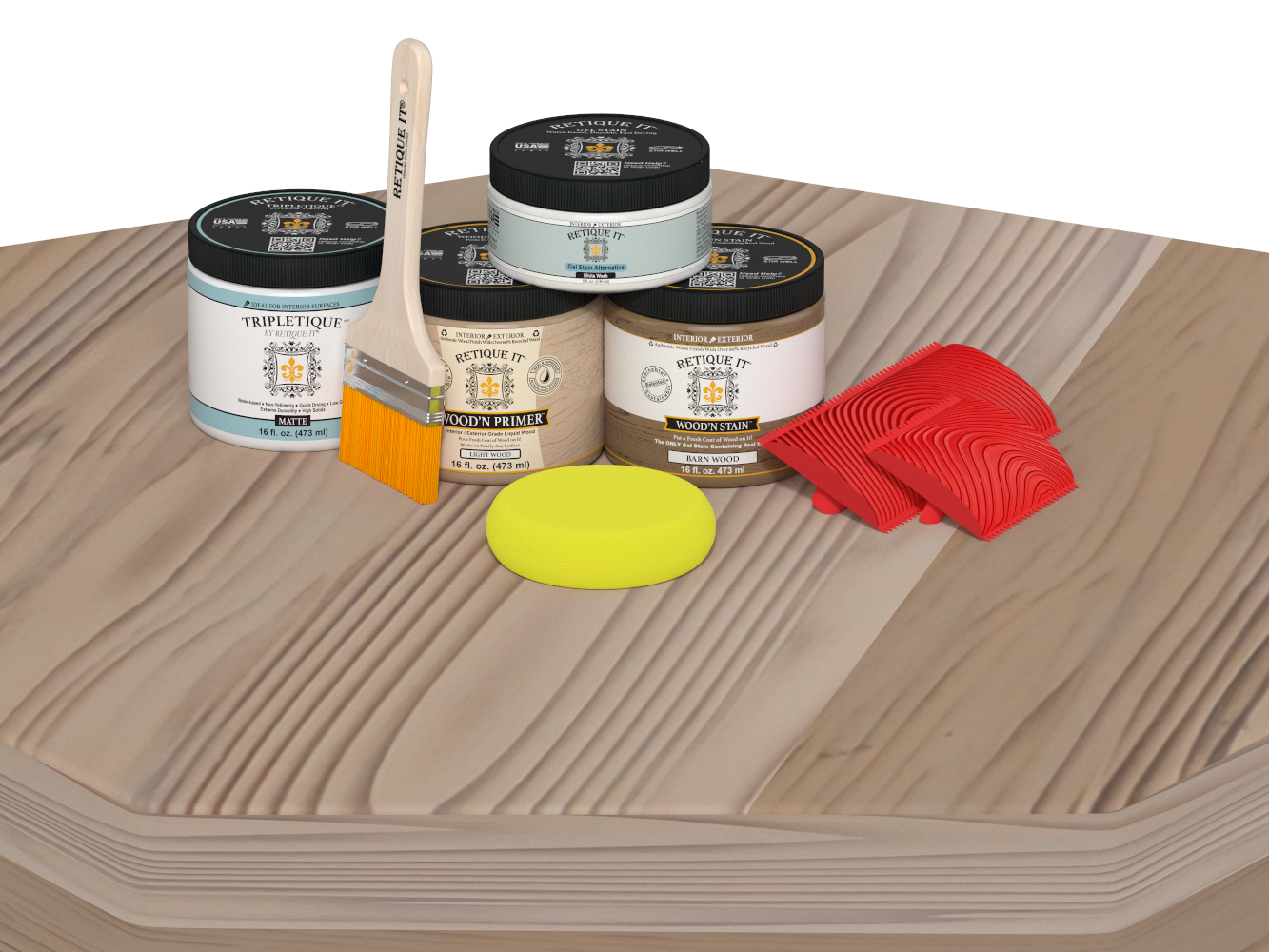 Multi-purpose Wood'n Kit (Med) - French Oak - Interior Top Coat
