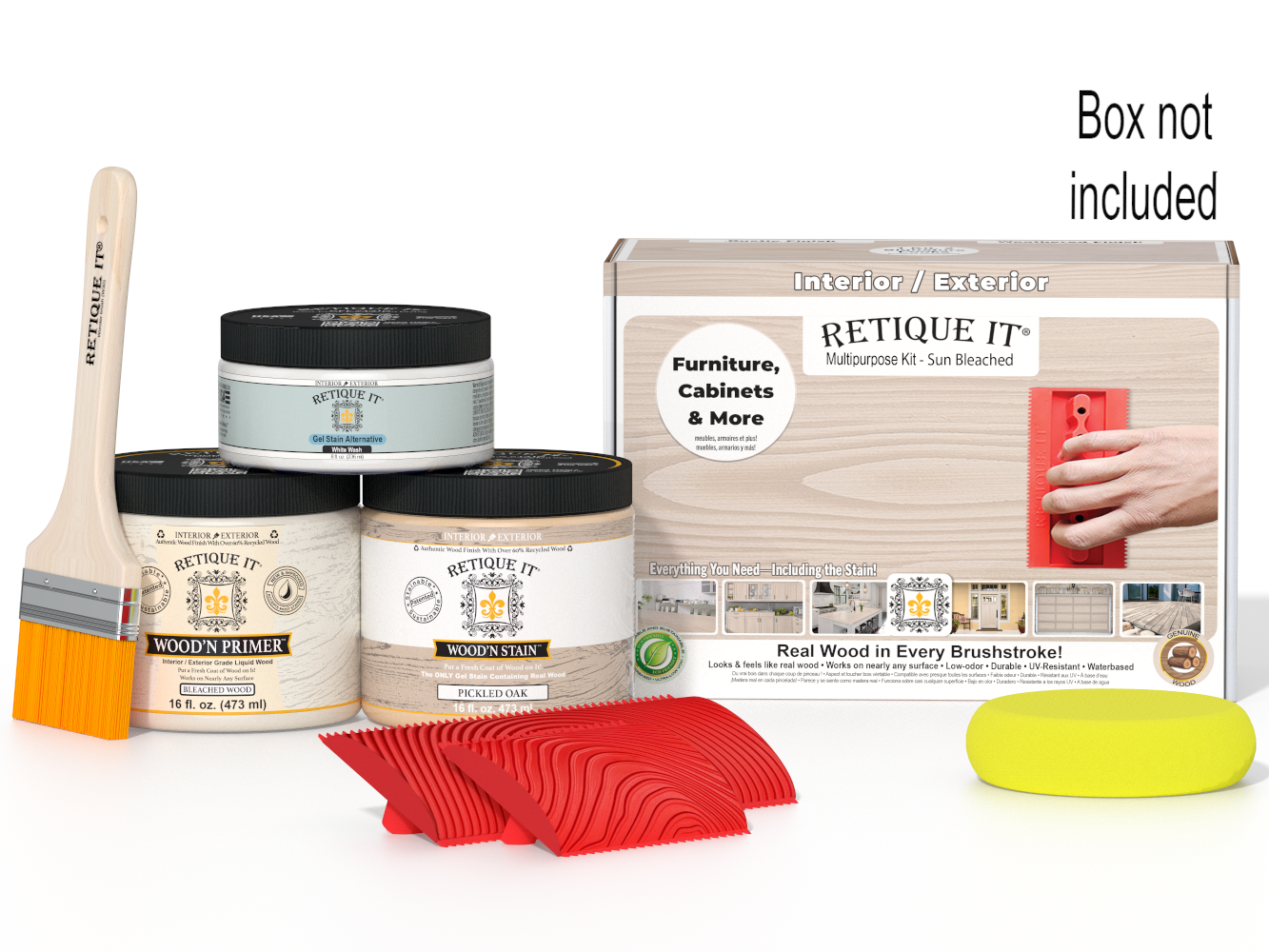 Multi-purpose Wood'n Kit (Med) - Sun Bleached