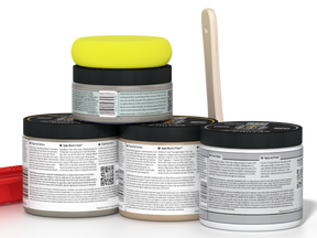 Back view of Retique It® Wood'n Kit Med Weathered Wood exterior top coat finish for multi-purpose wood projects.