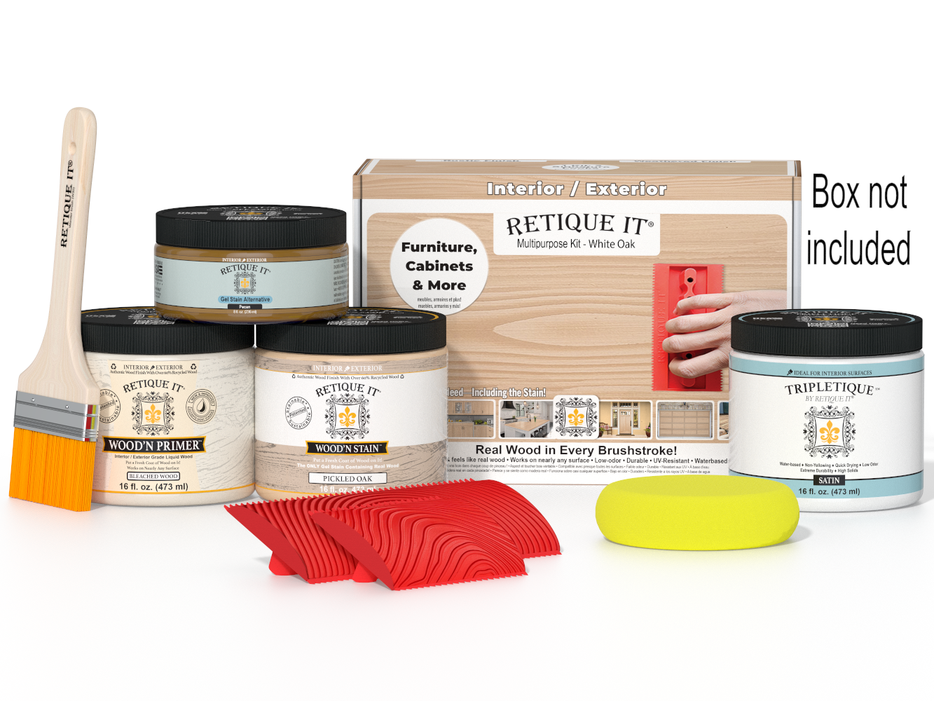 Multi-purpose Wood'n Kit (Med) - White Oak - Interior Top Coat