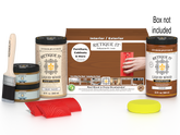 Large Cedar Wood'n Finish Kit by Retique It® for multi-purpose wood finishing, includes tools and supplies for easy application.