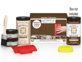 Large Vintage Cherry Wood'n Finish Kit by Retique It® includes wood stain, finish, and tools for multi-purpose wood projects.