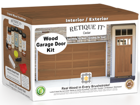 Wood'n Door Kit (Front & Garage Door) - Cedar — box hero
