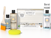 Retique It Wood'n Finish Kits white wash interior top coat in a multi-purpose smooth finish kit with a box.