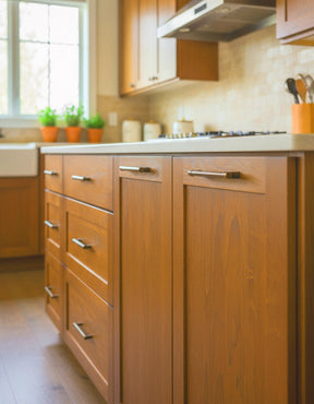 Large Cedar Wood'n Finish Kit by Retique It® with dark oak weathered exterior top coat for wood surfaces.