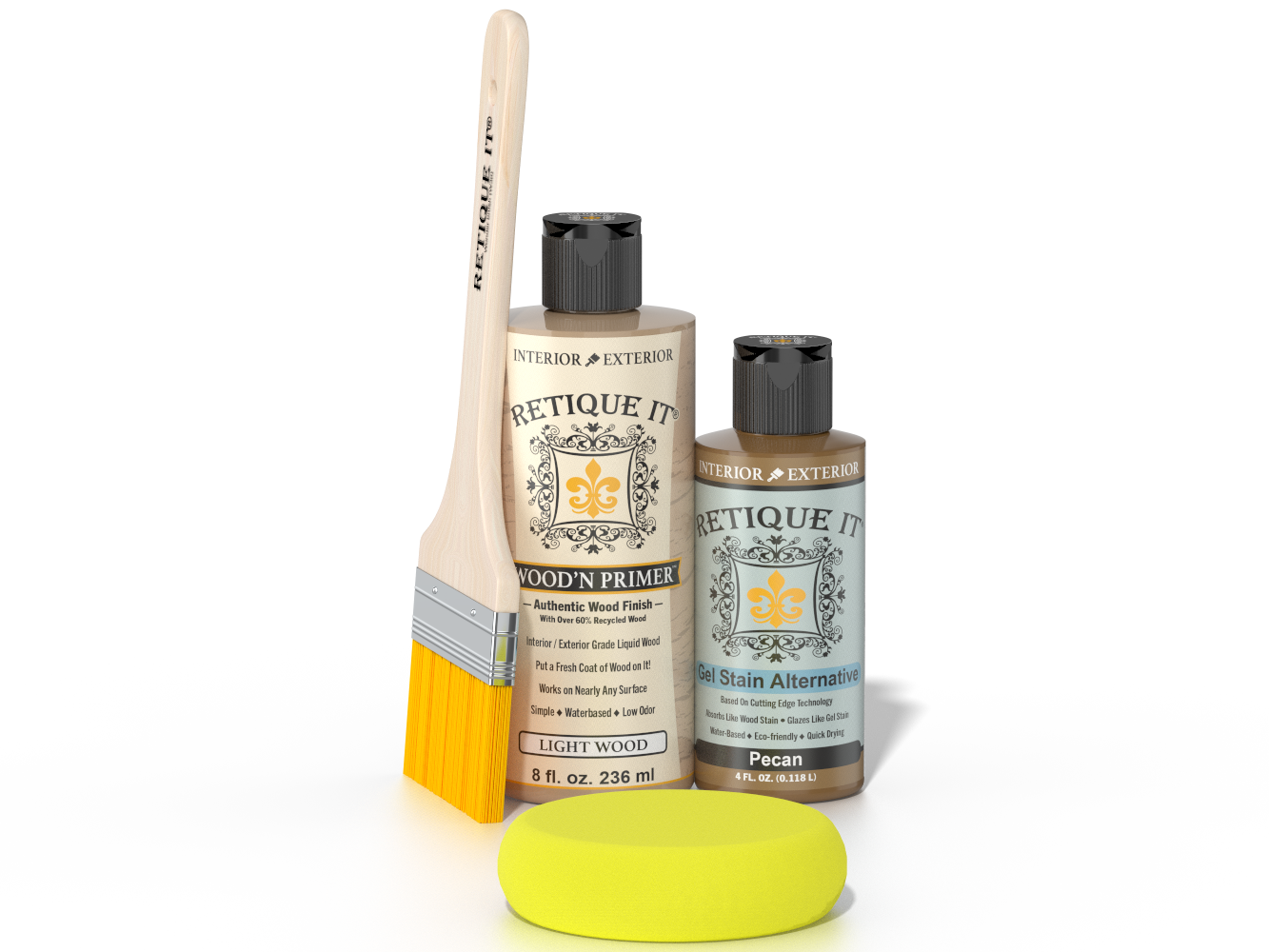 Multi-purpose Smooth Wood'n Kit - Pecan