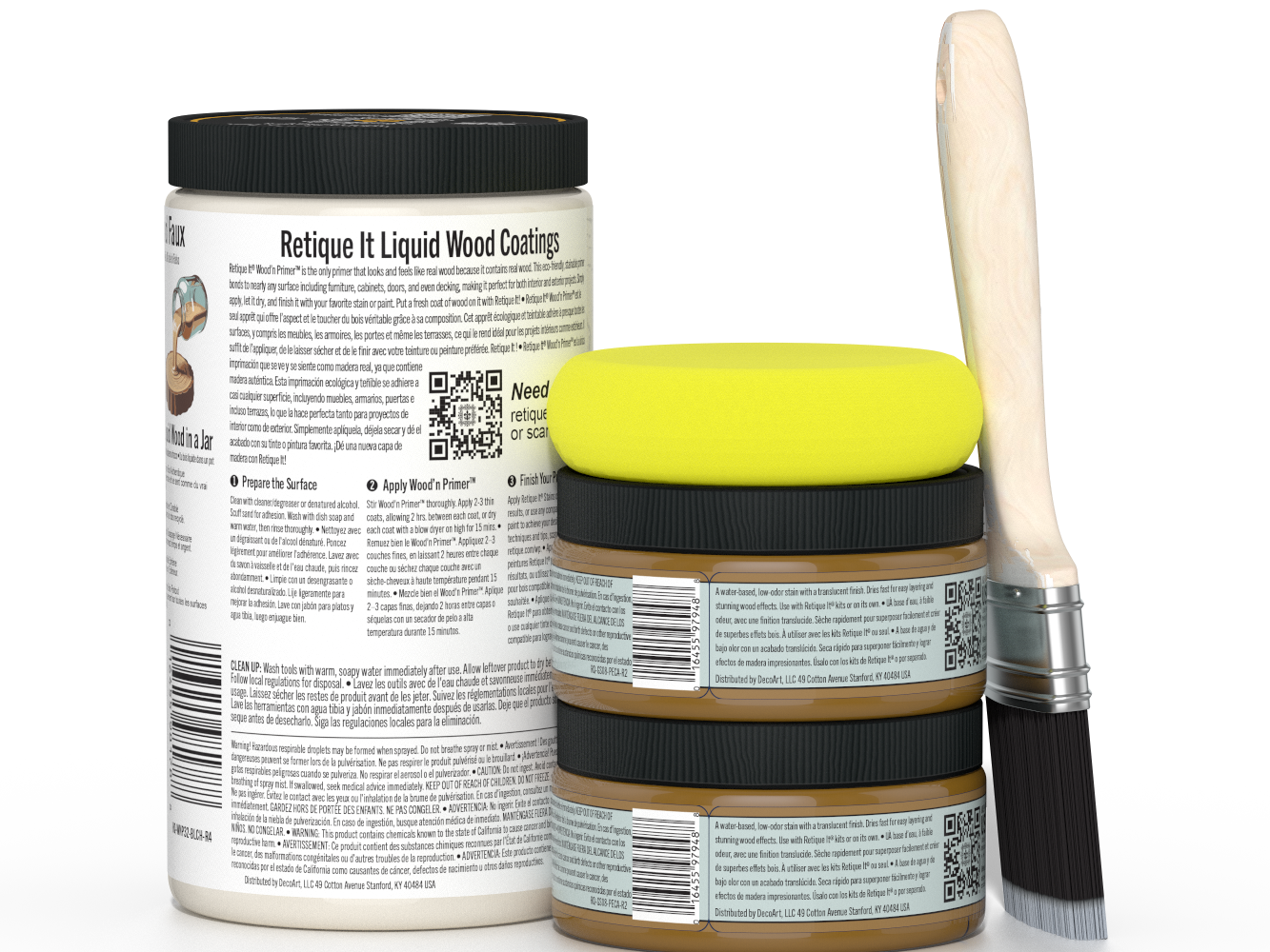 Multi-purpose Smooth Finish Kit (Large) - White Oak