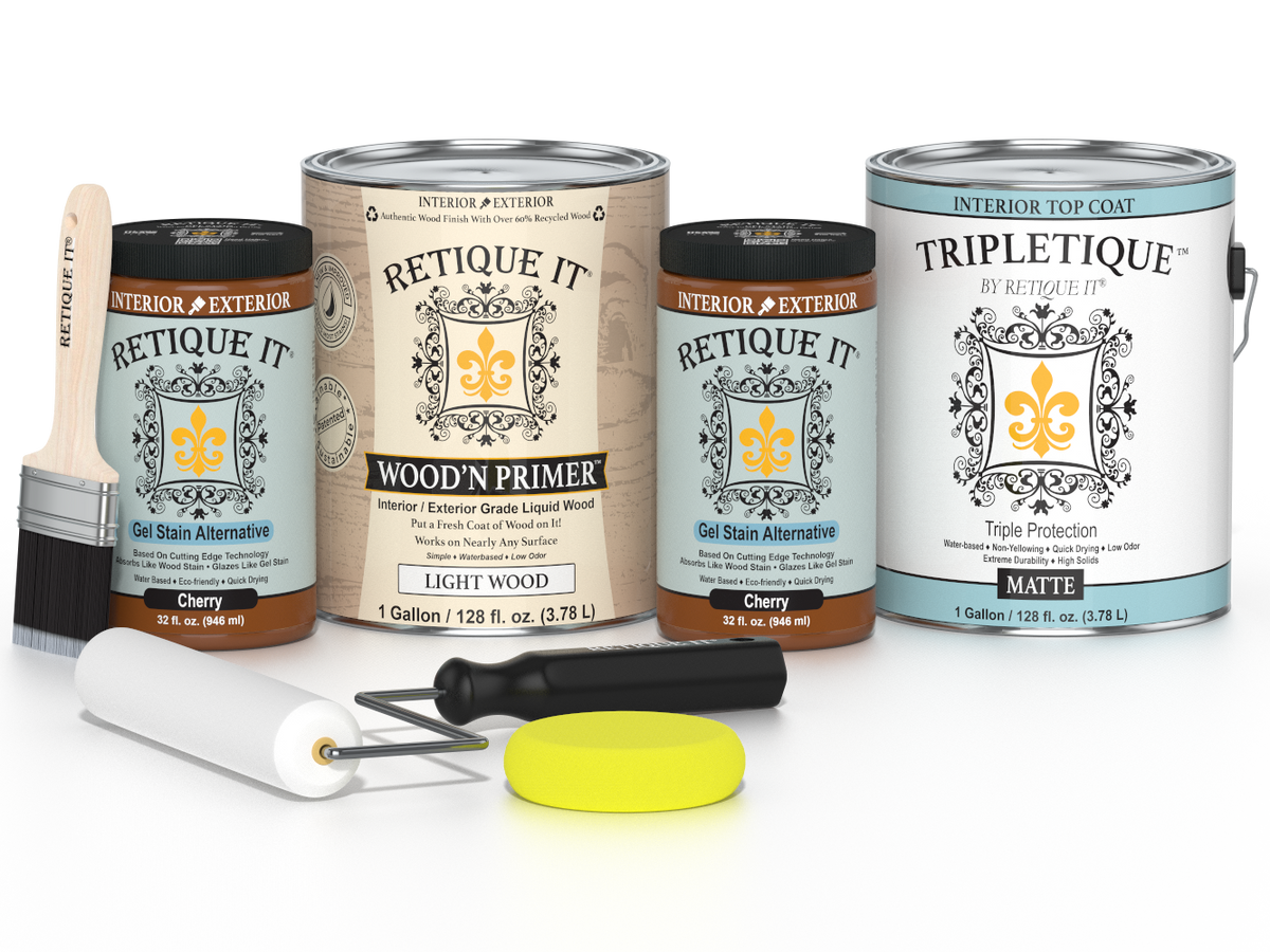 Multi-purpose Smooth Finish Kit (4x Lg) - Cherry - Interior Top Coat