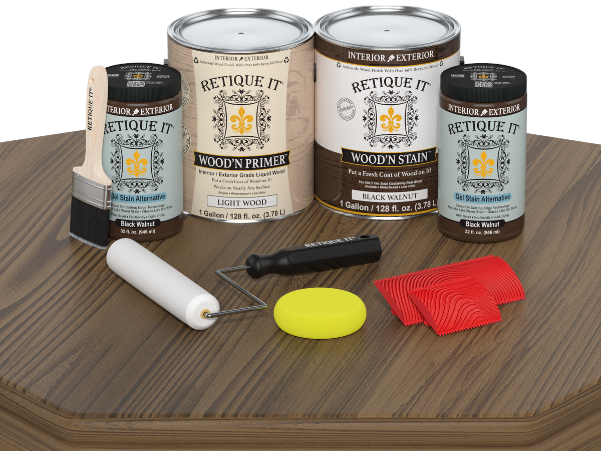 Multi-purpose Wood'n Kit (4x Lg) - Black Walnut