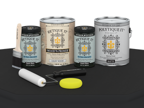 Multi-purpose Smooth Finish Kit (4x Lg) - Classic Black - Exterior Top Coat