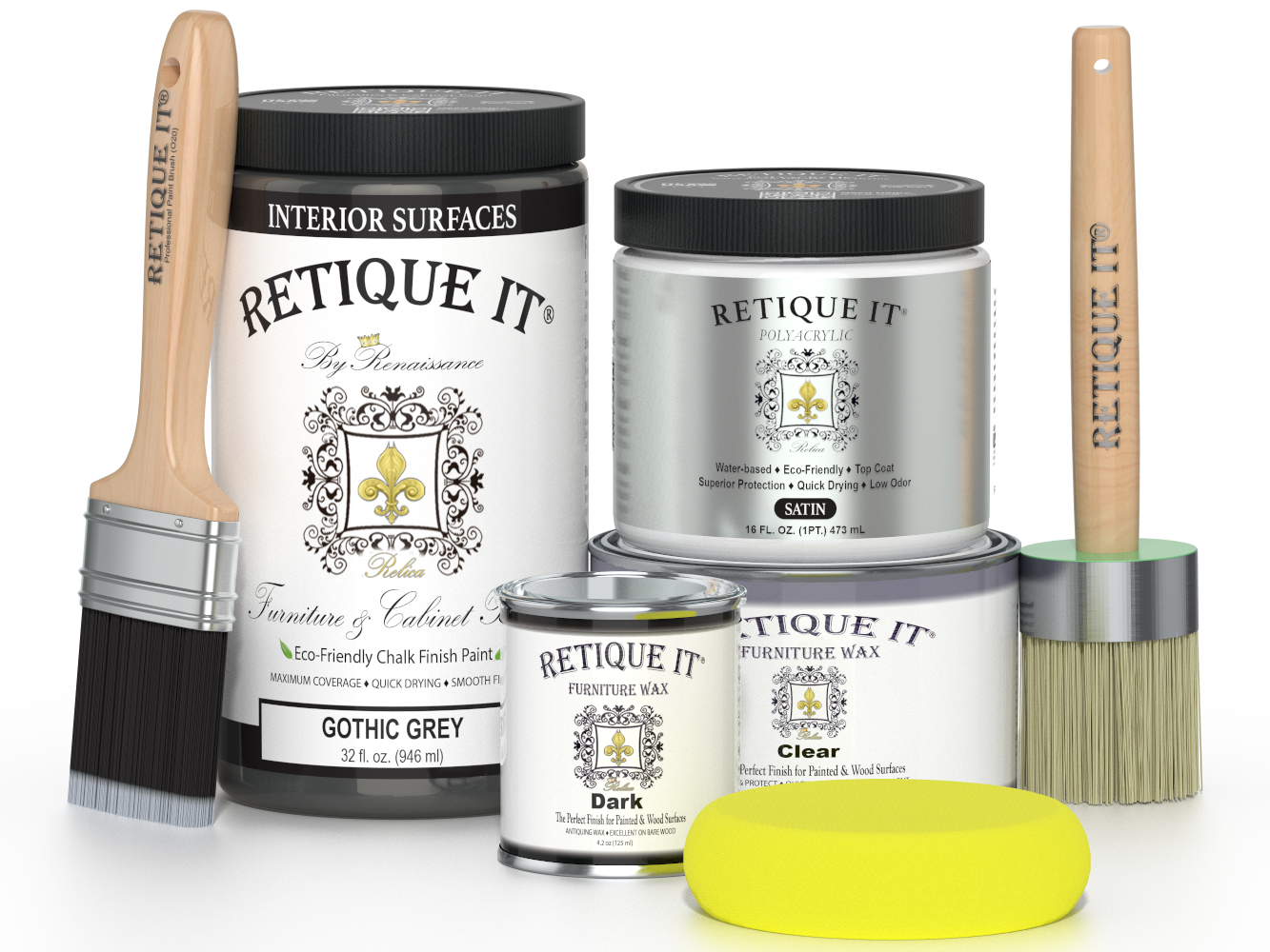 Renaissance Furniture Paint - Gothic Grey