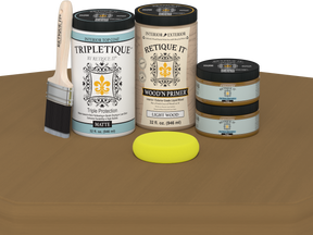Multi-purpose Smooth Finish Kit (Large) - Pecan - Interior Top Coat