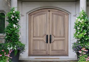 Wood'n Finish Front Door Kit (Double) - French Oak