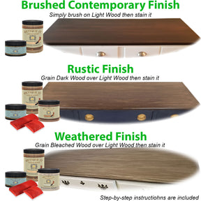 Rustic Finish Kit - Red Mahogany