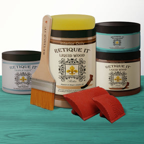 Rustic Finish Kit - Turquoise